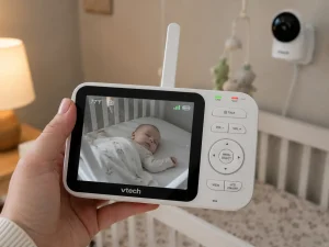 How do I pair my VTech baby monitor