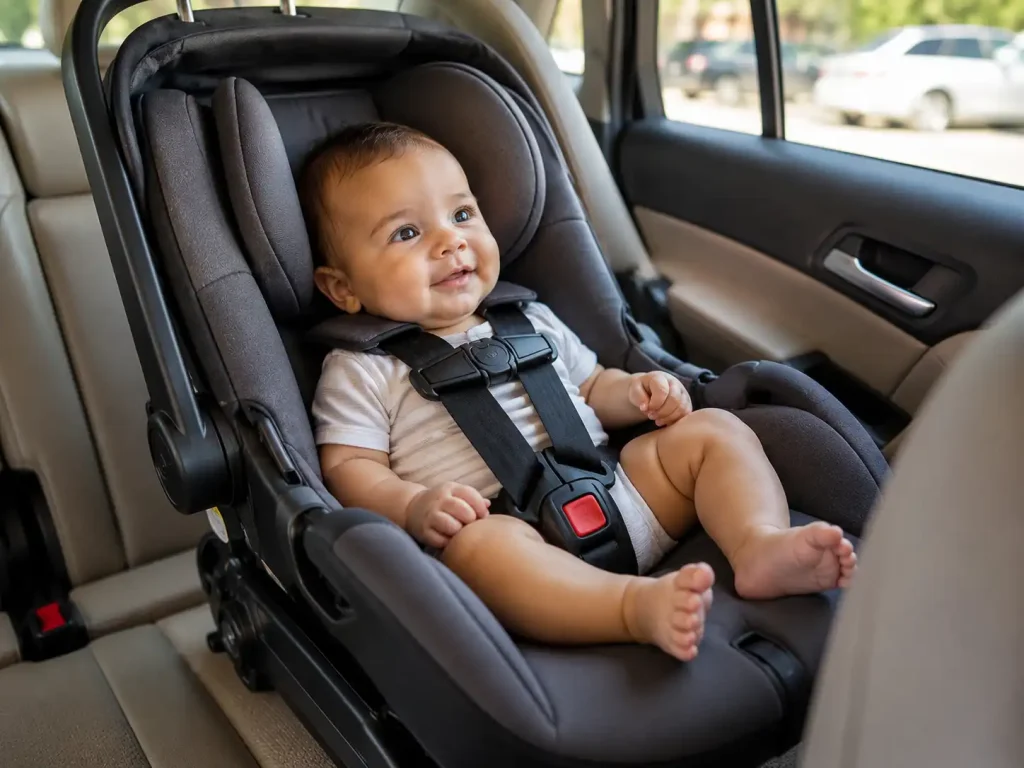 How do I stop my baby from crying in the car seat