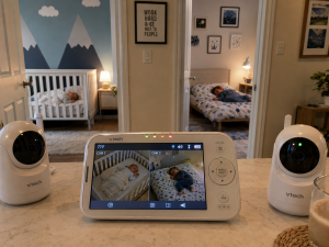 how to link vtech baby monitor