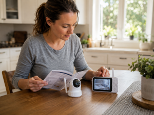 how to pair vtech baby monitor