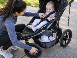 Can I put my 3 month old baby in a stroller
