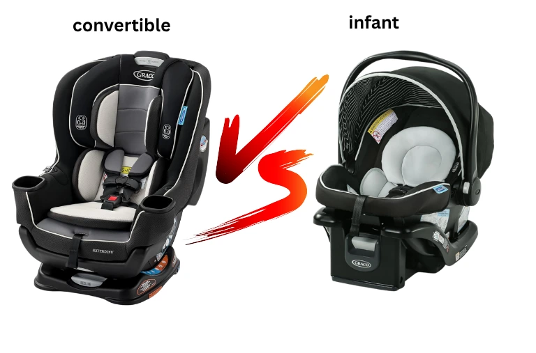 Car seats convertible vs infant