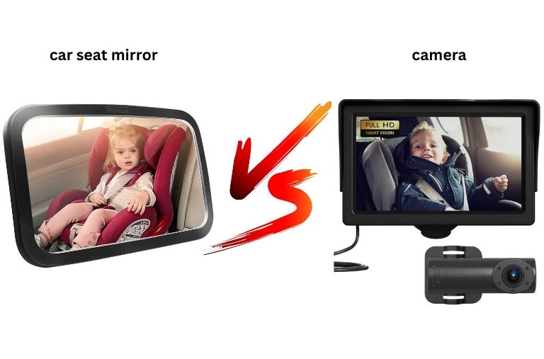 car seat mirror vs camera