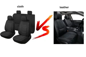 cloth vs leather seats car