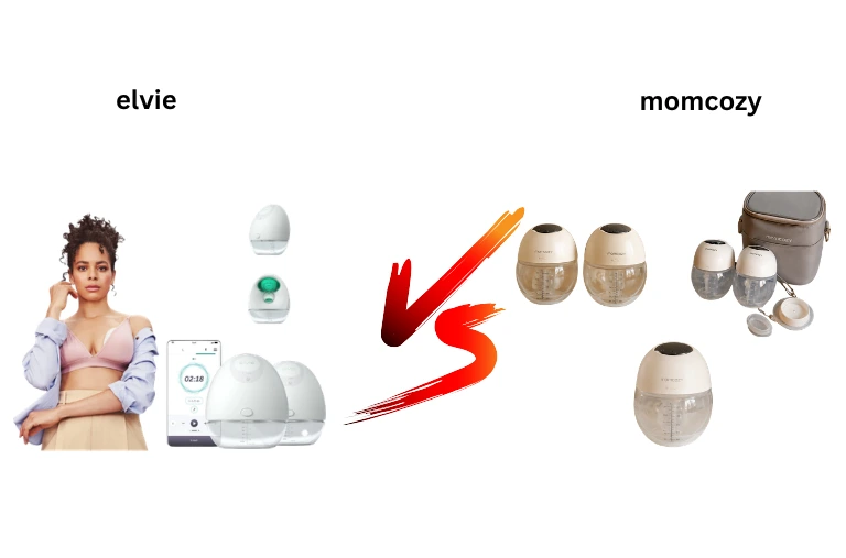 elvie vs momcozy wearable breast pump