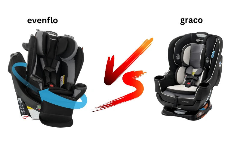 evenflo vs graco rotating car seat