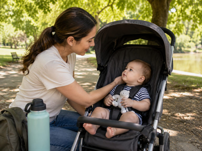 how to keep baby cool in stroller