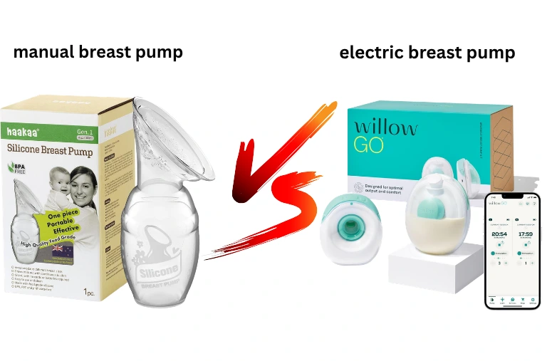 manual breast pump vs electric breast pump