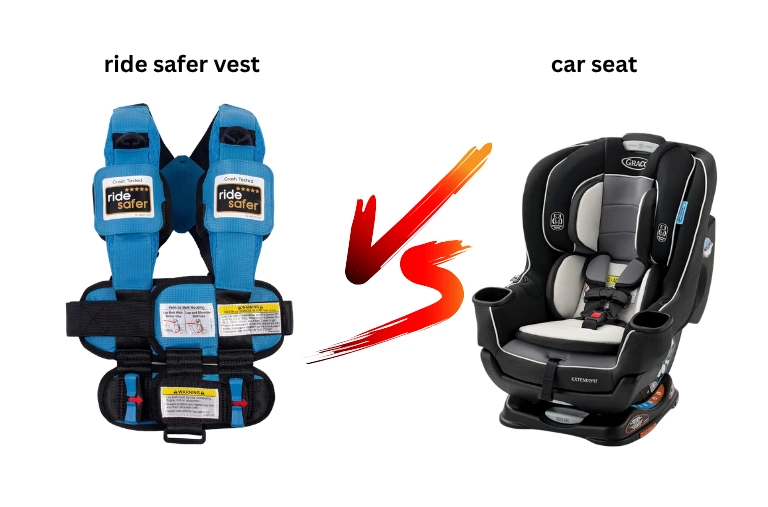 ride safer vest vs car seat