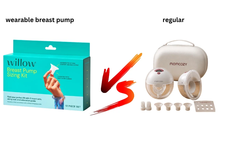 wearable breast pump vs regular