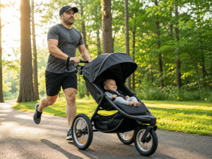 when can baby go in jogging stroller