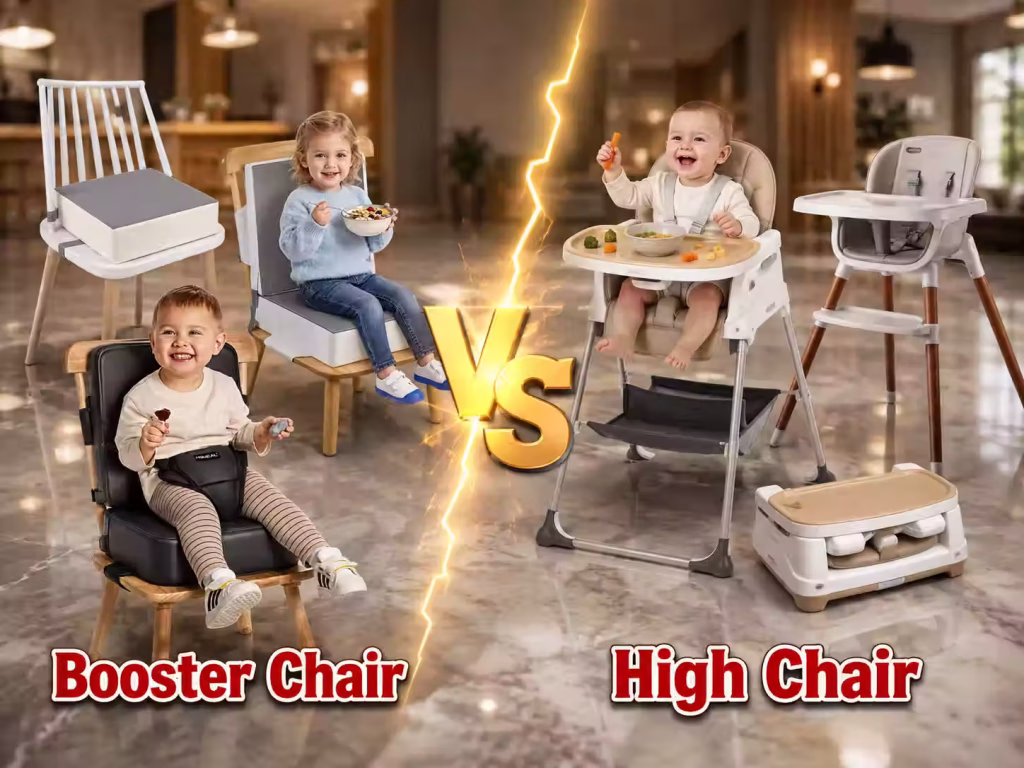 booster chair vs high chair
