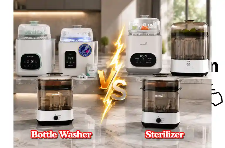 bottle washer vs sterilizer