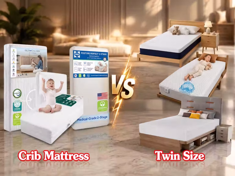 crib mattress vs twin size