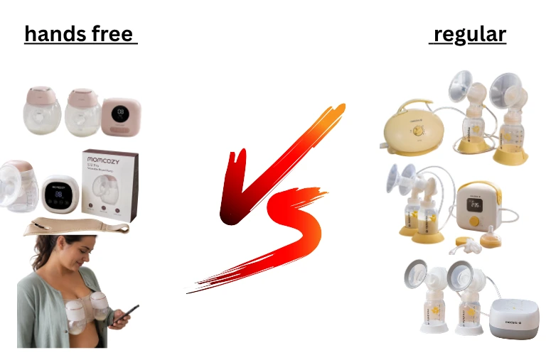 hands free breast pump vs regular