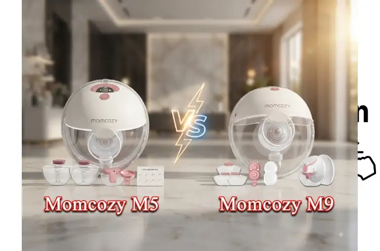 momcozy breast pump m5 vs m9
